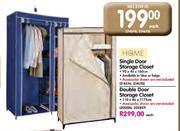 Home Double Door Storage Closet-110x46x1175cm Each