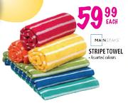 Stripe Towel-Each