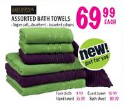 Glodina Assorted Bath Towels-Each