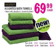 Glodina Assorted Face Cloth-Each