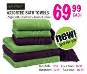Glodina Assorted Bath Sheet-Each