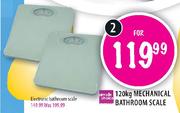 Simple Choice Mechanical Bathroom Scale-2x120kg