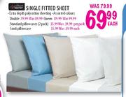 Always Home Double Fitted Sheet-Each