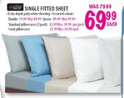 Always Home Single Fitted Sheet-Each
