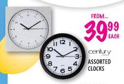 Century Assorted Clocks-Each