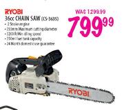 Ryobi 36cc Chain Saw