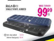 Out & About Single Vinyl Airbed