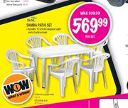 Sal Samba Patio Set-Per Set