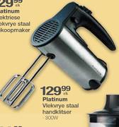 Platinum Vlekvrye Staal Handklitser-300W