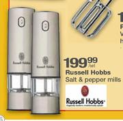 Russell Hobbs Salt & Pepper Mills-per set