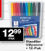 Staedtler Viltpenne-12-pak per pak