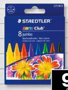 Staedtler Jumbo Was Crayons -8 Pak