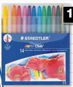Staedtler Terugtrekbare Waskryte -14 Pak