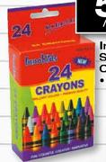 InnoKids Short Wax Crayons -24 Pak