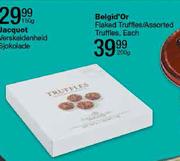 Belgid'Or Flaked Truffles/ Assorted Truffles-200g Each