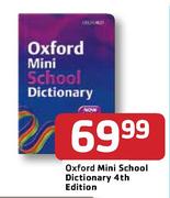 Oxford Mini School Dictionary 4Th Edition