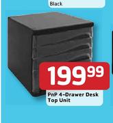 PnP 4-Drawer Desk Top Unit