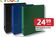 PnP Lever Arch File Assorted-Each