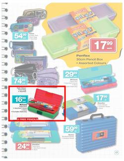 Checkers Nationwide : Big Back to School Savings (31 Dec - 3 Feb 2013), page 17