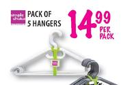 Simple Choice Hangers-5 Per Pack