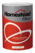 Homestead Gloss Enamel Black-5L