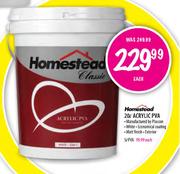 Homestead Acrylic PVA-20L Each