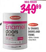 Plascon Enamel Doors & Trims-5l