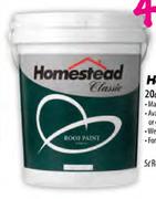 Homestead Roof Paint-5L Each