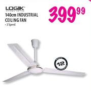 Logik Industrial Ceiling Fan-140cm
