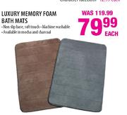 Luxury Memroy Foam Bath Mats-Each