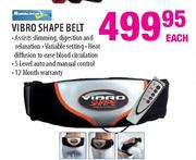 Homemark Vibro Shape Belt-Each
