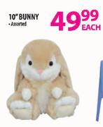 10" Bunny Assorted-Each