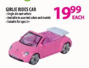 Girlie Rides Car-Each