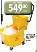 Wringer 36Ltr Trolley-Each