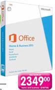 Microsoft Office Home And Business 2013