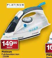 Special Platinum Full Function Iron 2200W Each m.guzzle .za