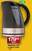 Platinum 360 Cordless Kettle-1.8L Each