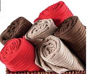 Chenille Border 100% Cotton Bath Sheet