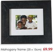 Mahogany Frame(20X15Cm)