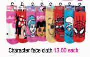 Character Face Cloth-Each
