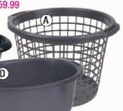 Simple Choice Laundry Basket-Each