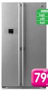 LG 591L Side-By-Side Fridge/Freezer With External Control 