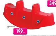 Children's See Saw(Red)-Each