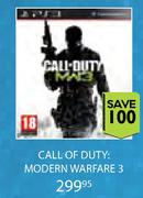 PS3 Call Of Duty: Modern Welfare 3