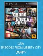 PS3 GTA: Episodes From Liberty City