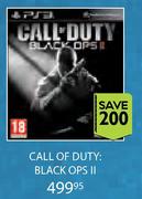 PS3 Call Of Duty: Black Ops II