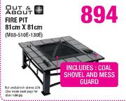 Out & About Fire Pit (M03-510E-130E)-81cm x 81cm