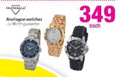 Monaco Analogue Watches-Each