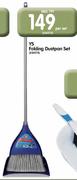 YS Folding Dustpan Set