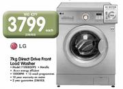 LG 7Kg Direct Drive Front Load Washer (F10B8QDP5)